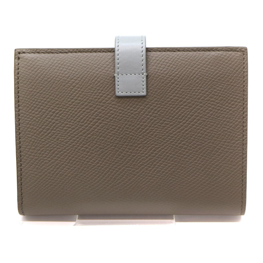 Celine Gray Function Fold Multi Leather Blue Wall… - image 1